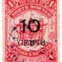 (I.B) British North Borneo Postal : State 10c on $1 OP