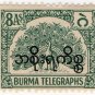 (I.B) Burma Telegraphs : 8a (Official)