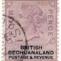 (I.B) British Bechuanaland Revenue : Duty 4d