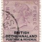 (I.B) British Bechuanaland Revenue : Duty 4d