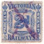 (I.B) Australia - Victoria Railways : Parcels 2d
