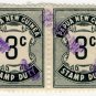 (I.B) Papua New Guinea Revenue : Stamp Duty 6c