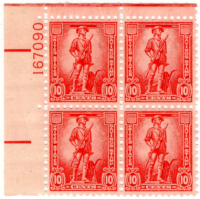 (I.B) US Revenue : Savings Stamp 10c