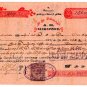 (I.B) Straits Settlements Revenue : Bill of Exchange 4c