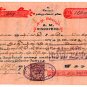 (I.B) Straits Settlements Revenue : Bill of Exchange 4c