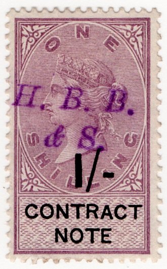 (I.B) QV Revenue : Contract Note 1/- ( H B B & S  pre-cancel)
