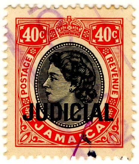 (I.B) Jamaica Revenue : Judicial 40c