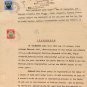 (I.B) Malaya States Revenue : Johore Duty $2 and 50c (2 documents)