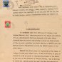 (I.B) Malaya States Revenue : Johore Duty $2 and 50c (2 documents)