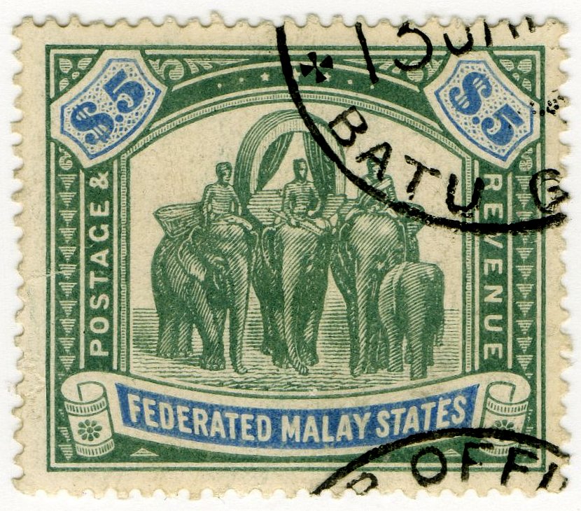 (I.B) Federated Malaya States Revenue : Duty $5