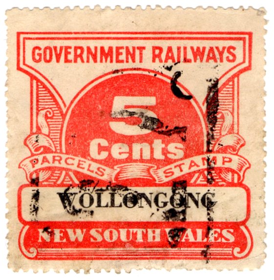 (I.B) Australia - NSW Railways Parcel 5c (Wollongong)