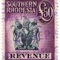 (I.B) Southern Rhodesia Revenue : Duty Stamp £50