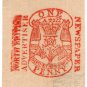 (I.B) QV Revenue : Newspaper Duty (North British Advertiser)