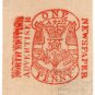(I.B) QV Revenue : Newspaper Duty (North British Advertiser)