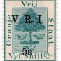(I.B) Orange Free State Postal : VRI Overprint 5/-