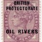 (I.B) Niger Coast Postal : Oil Rivers 1d OP