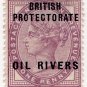 (I.B) Niger Coast Postal : Oil Rivers 1d OP