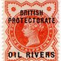 (I.B) Niger Coast Postal : Oil Rivers &Acirc;&frac12;d OP
