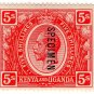 (I.B) KUT Postal : Kenya & Uganda 5/-