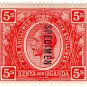 (I.B) KUT Postal : Kenya & Uganda 5/-