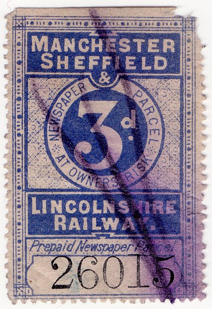 (I.B) Manchester, Sheffield & Lincolnshire Railway : Newspapers 3d