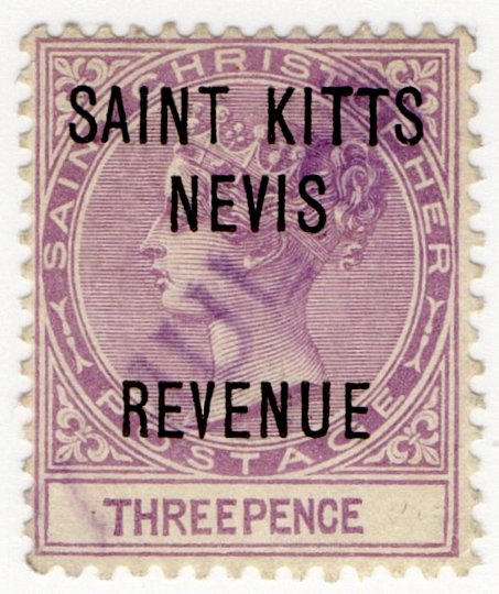 (I.B) St Kitts & Nevis Revenue : Duty 3d