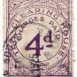 (I.B) George V Revenue : Tea Clearing House 4d
