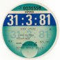 (I.B) GB Revenue : Car Tax Disc (Bedford 1981)