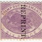 (I.B) Australia - Tasmania Revenue : Stamp Duty 6d (reprint OP)