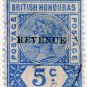 (I.B) British Honduras Revenue : Duty 5c
