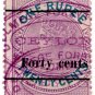 (I.B) Ceylon Revenue : Foreign Bill 40c OP