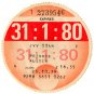 (I.B) GB Revenue : Car Tax Disc (Austin 1980)