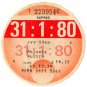 (I.B) GB Revenue : Car Tax Disc (Austin 1980)