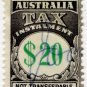 (I.B) Australia Revenue : Tax Instalment $20