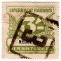 (I.B) Australia - NSW Railways Parcel 3/- (Redfern)