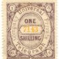 (I.B) Universal Telegraph Company : 1/- Lilac- Brown & Yellow