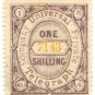 (I.B) Universal Telegraph Company : 1/- Lilac- Brown & Yellow