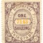 (I.B) Universal Telegraph Company : 1/- Lilac- Brown & Yellow