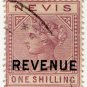 (I.B) Nevis Revenue : Duty Stamp 1/-