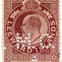 (I.B) Leeward Islands Revenue : Fees 6d (MCA perfin)