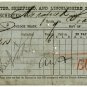 (I.B) Manchester, Sheffield & Lincolnshire Railway : Waybill (1881)