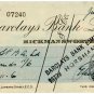 (I.B) George V Revenue : Impressed Cheque Duty 2d (Rickmansworth)