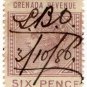 (I.B) Grenada Revenue : Duty Stamp 6d
