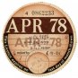 (I.B) GB Revenue : Car Tax Disc (Hillman 1978)