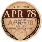 (I.B) GB Revenue : Car Tax Disc (Hillman 1978)