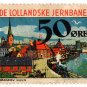 (I.B) Denmark Railway : De Lollandske Jernbaner 50 &Atilde;�re
