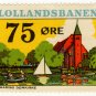 (I.B) Denmark Railway : Lollandesbanen 75 Øre