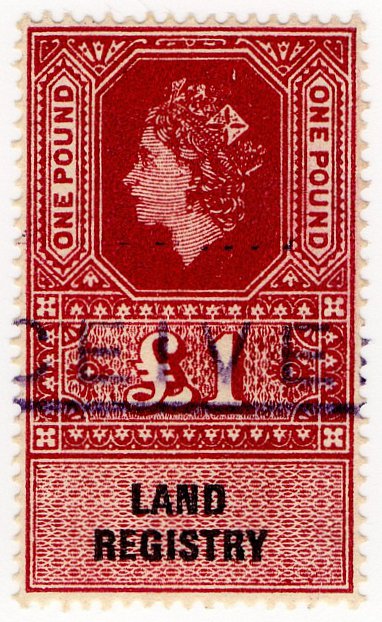 (I.B) Elizabeth II Revenue : Land Registry &Acirc;&pound;1