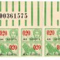 (I.B) Belgium Revenue : Duty 20c