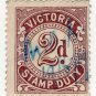 (I.B) Australia - Victoria Revenue : Stamp Duty 2d